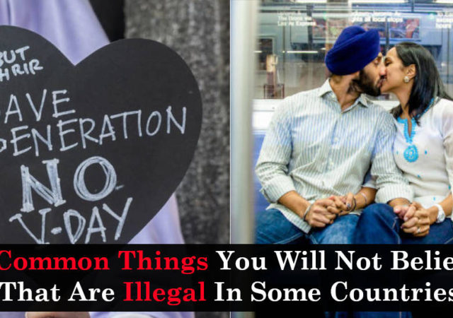 7 Common Things You Will Not Believe That Are Illegal In Some Countries