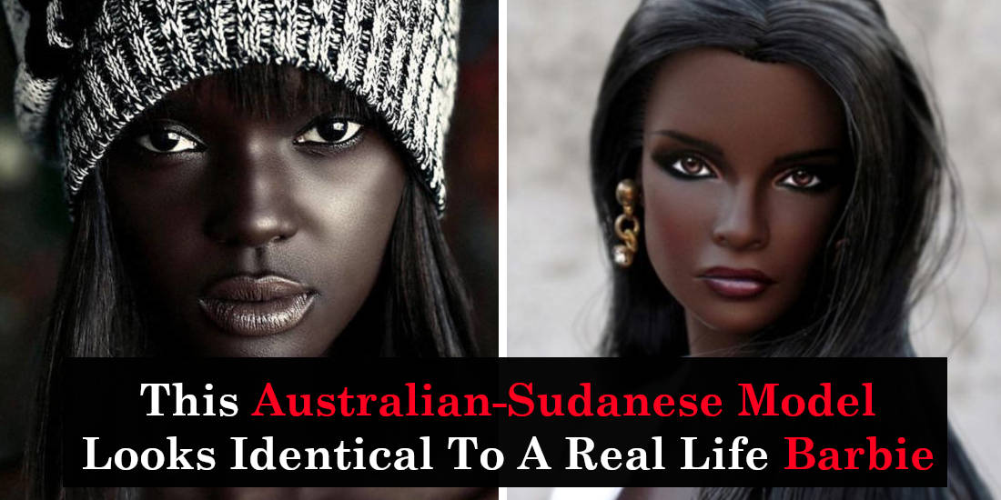 This Australian-Sudanese Model Looks Identical To A Real Life Barbie