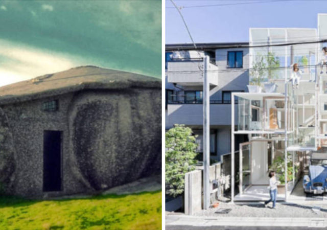 8 Unusual Houses Where People Comfortably Live