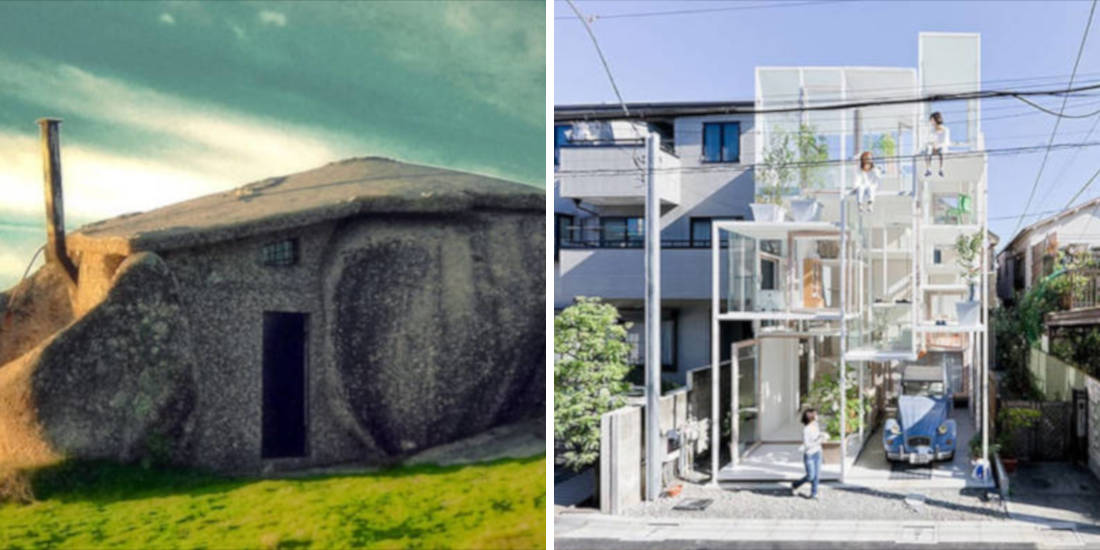 8 Unusual Houses Where People Comfortably Live