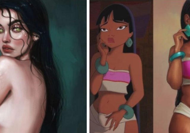 Artist Transforms Famous Cartoon Characters Into Beautiful Women