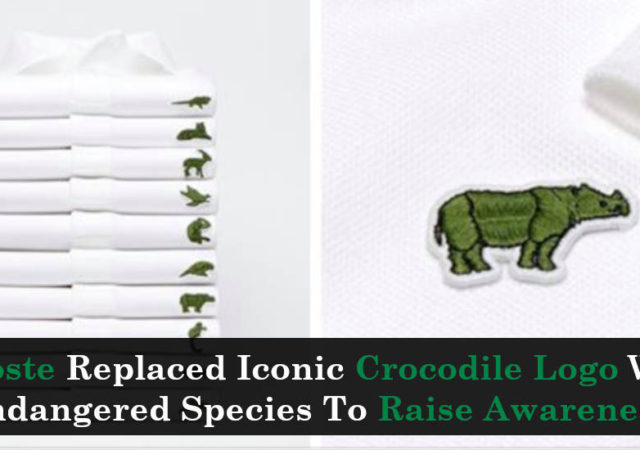 Lacoste Replaced Iconic Crocodile Logo With Endangered Species To Raise Awareness