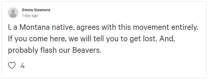 12. This Montana native makes a threat of a very unique kind.