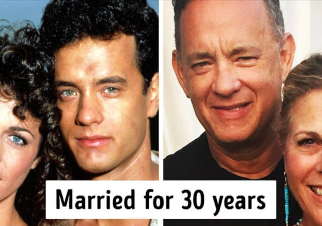 13 Then And Now Photos Of Famous Women With Their Husbands