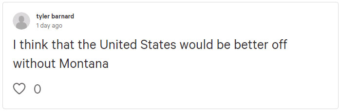 15. We’re not sure how a country is better off without a large chunk of its landmass!