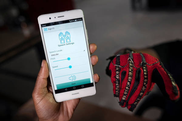 25-Year-Old Kenyan Invented Smart Gloves That Convert Sign Language Into Audio Speech - 2