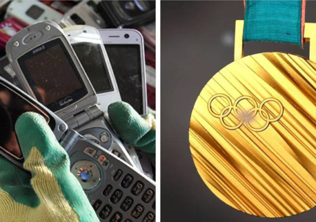 Japan Aims To Create 100% Recycled Tokyo 2020 Medals By Encouraging People To Collect Old Electronics