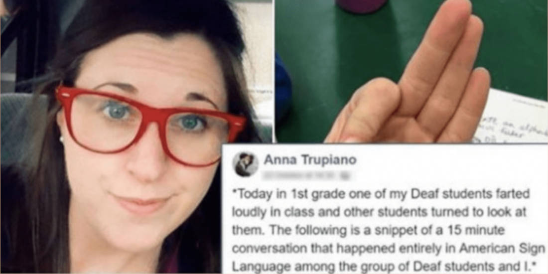 Teacher Told Her Deaf Students That Farts Make Sound And Their Reaction Was Amusing