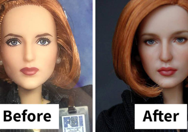 Ukrainian Artist Removes Makeup From Dolls And Repaints Them To Look More Natural