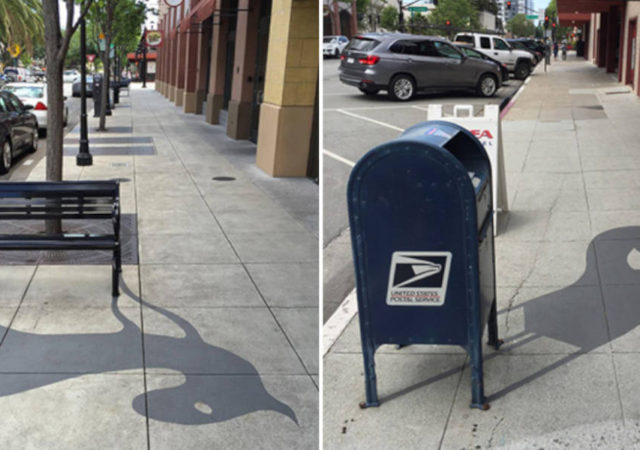 Creative Street Artist Adds Fake Shadows To Confuse People