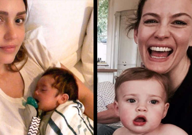 Famous Moms Who Don’t Pretend to Be Perfect and Show Their Real Life