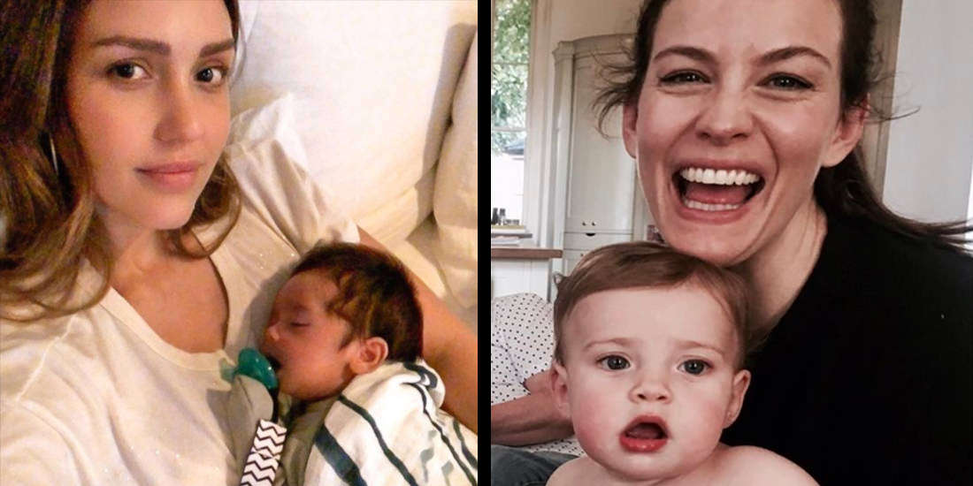 Famous Moms Who Don’t Pretend to Be Perfect and Show Their Real Life