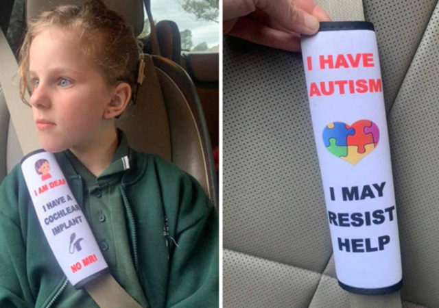 Mother Goes Viral for Creating Seat Belts to Alert Emergency Services