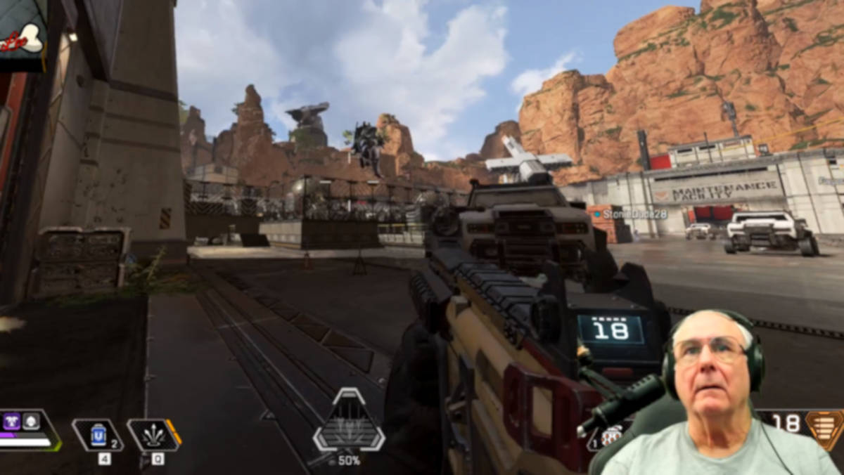 The 60-Year-Old Streamer GrndPaGaming Is Amazing At Apex Legends