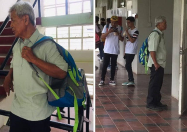 75-Year-Old Grandpa Joins University, Goes Viral As Freshman PolSci Student