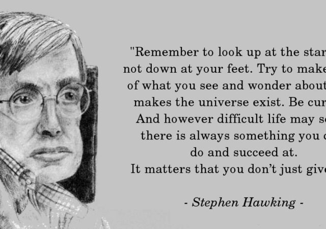 Stephen Hawking’s Perfect Advice For People With Depression