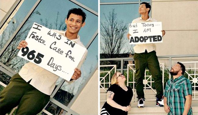 Heartwarming Pictures Of Children Who Were Just Adopted