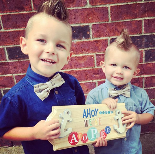 Heartwarming Pictures Of Children Who Were Just Adopted