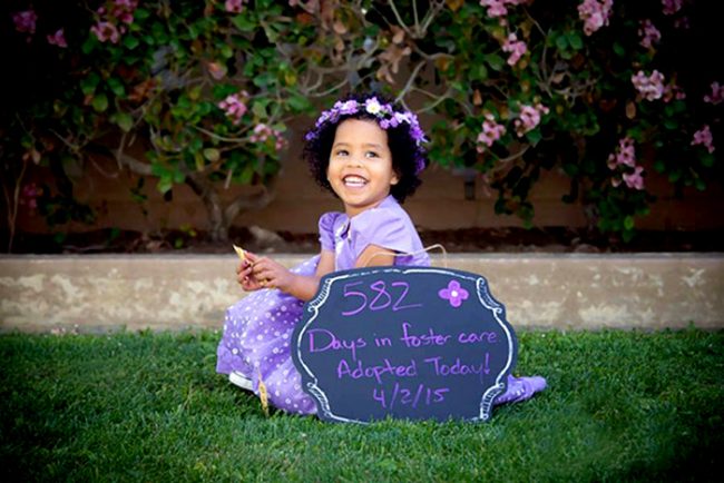 Heartwarming Pictures Of Children Who Were Just Adopted