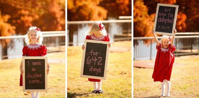 Heartwarming Pictures Of Children Who Were Just Adopted