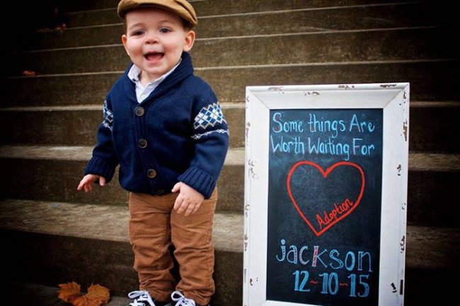 Heartwarming Pictures Of Children Who Were Just Adopted