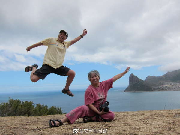 Zhang Guangzhu and Wang Zhongjin around the world