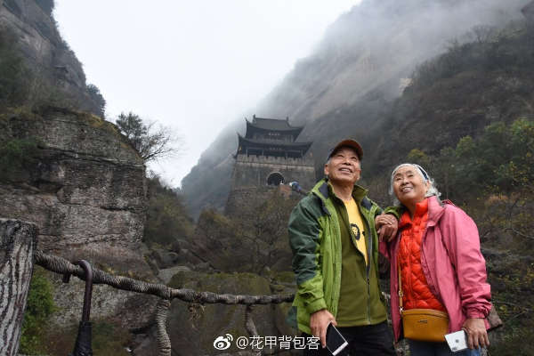 Zhang Guangzhu and Wang Zhongjin around the world