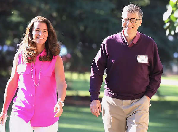 Bill and Melinda Gates 25 years married