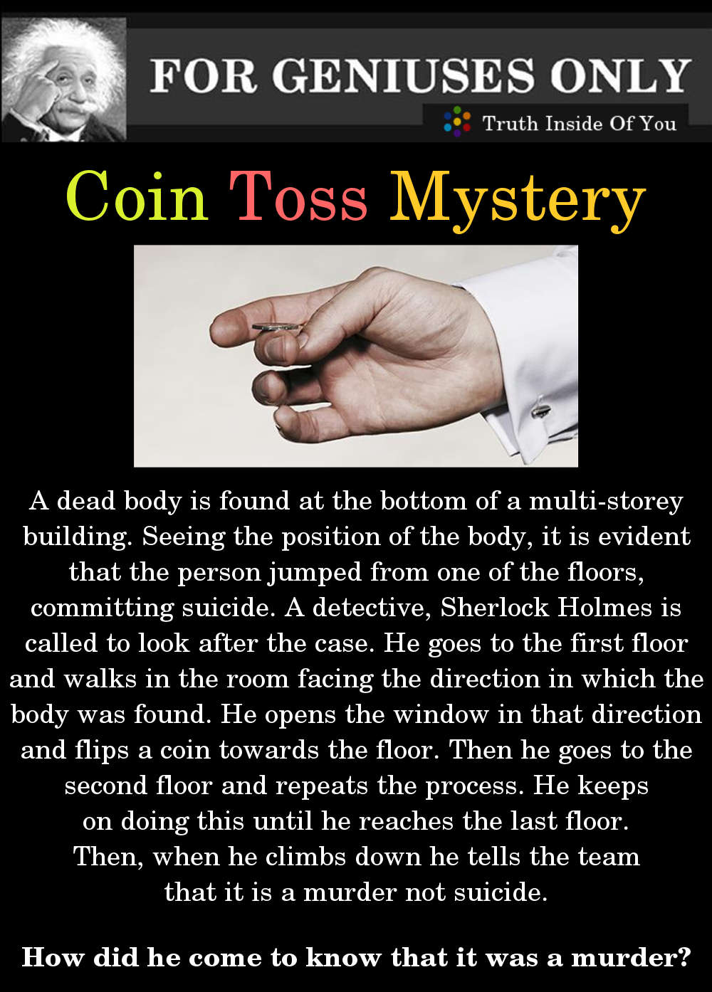 Coin Toss Mystery