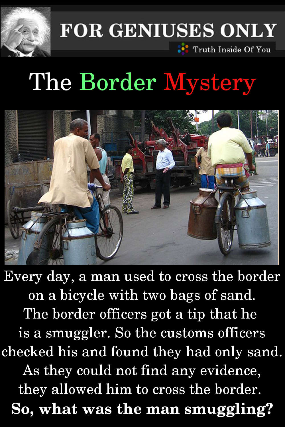 The Border Mystery