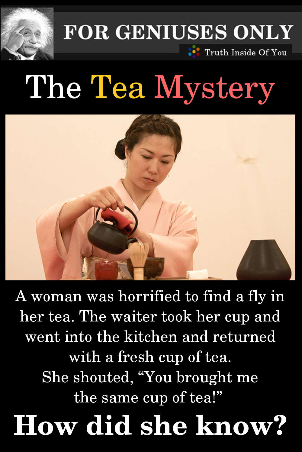 The Tea mystery