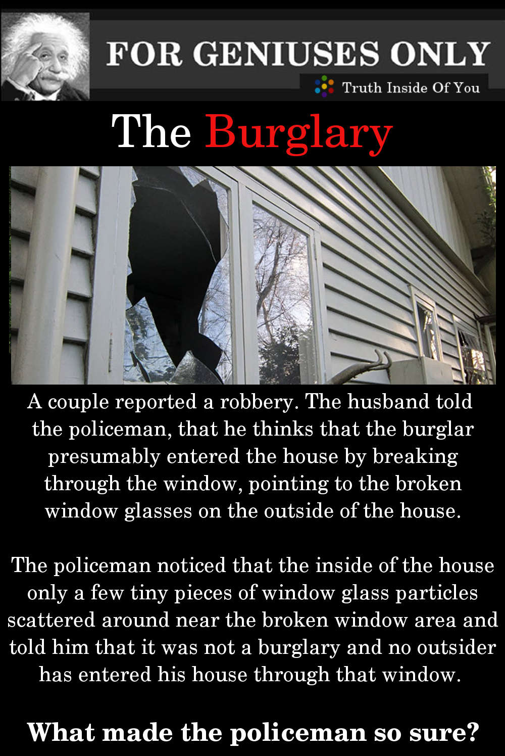 the burglary