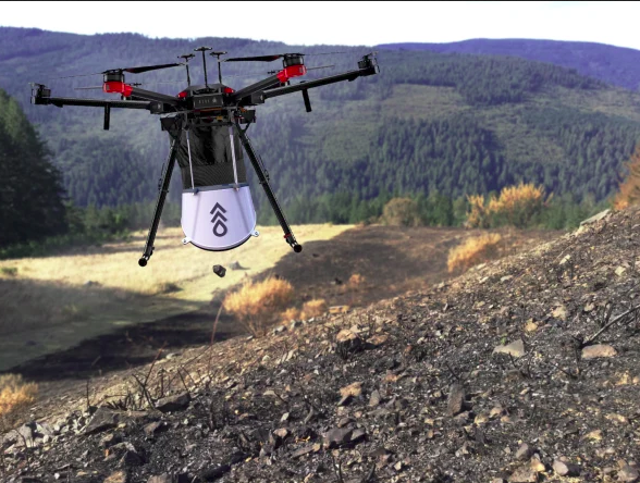 Flash Forest Drones To Plant 40,000 Trees In A Month, With The Goal To Plant A Billion Trees By 2028