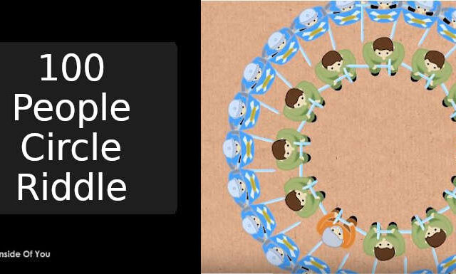 100 People Circle Riddle