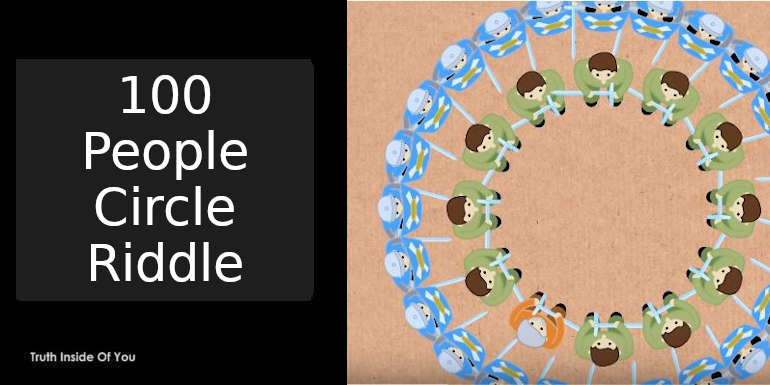 100 People Circle Riddle