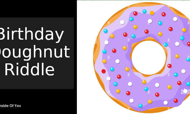 Birthday Doughnut Riddle featured