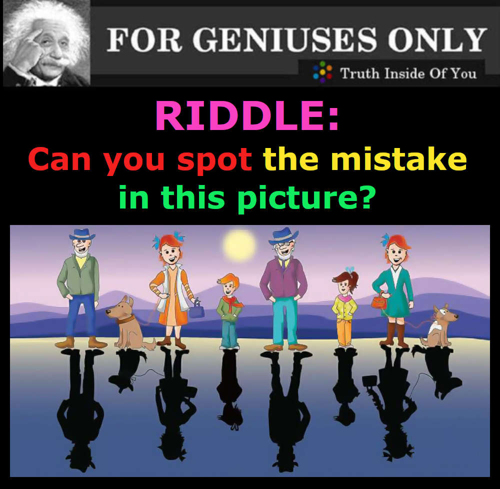 Can you spot the mistake in this picture