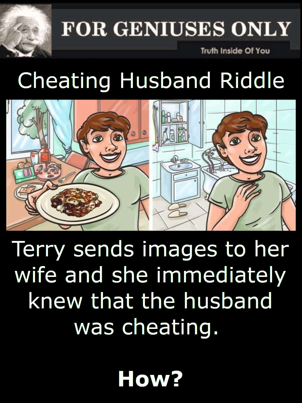 Cheating Husband Riddle
