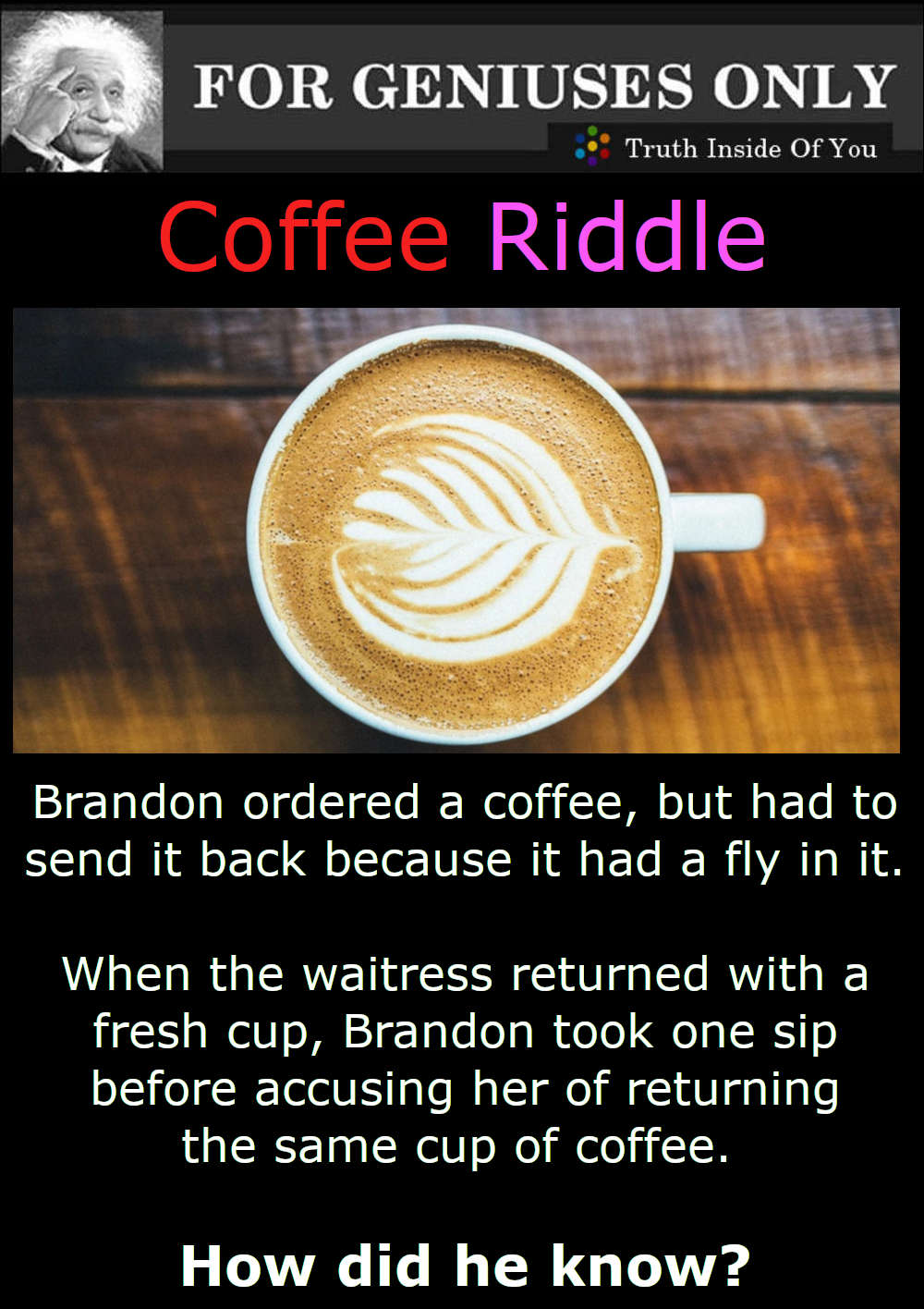 Coffee Riddle