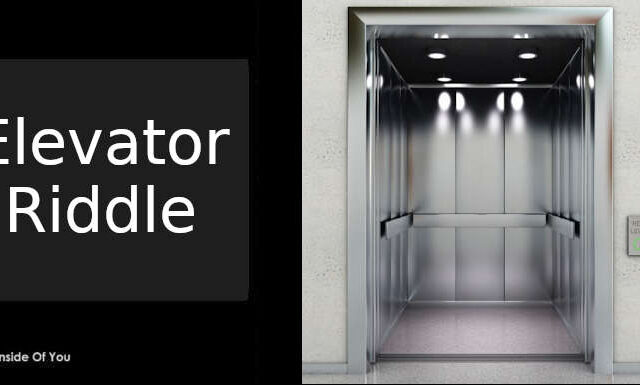 Elevator Riddle