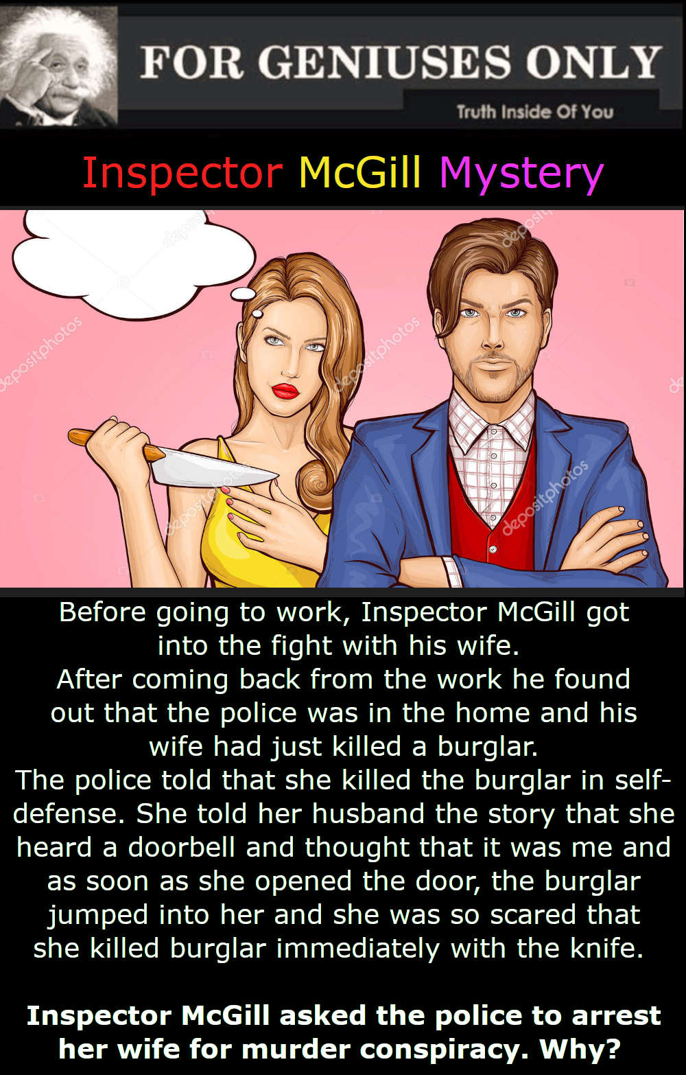 Inspector McGill Mystery