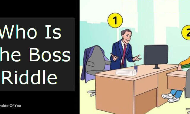 Who Is The Boss Riddle featured
