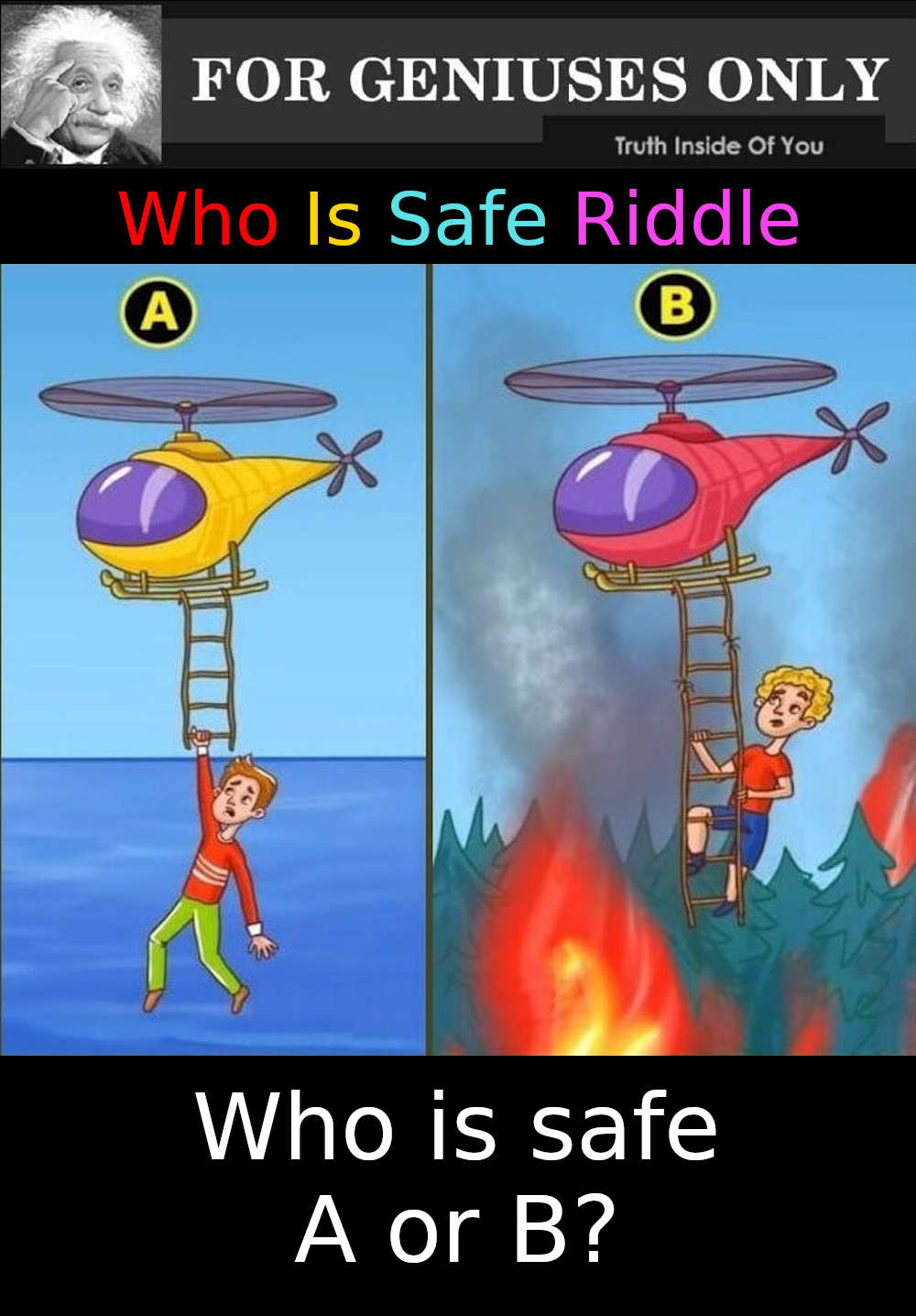 Who is Safe Riddle