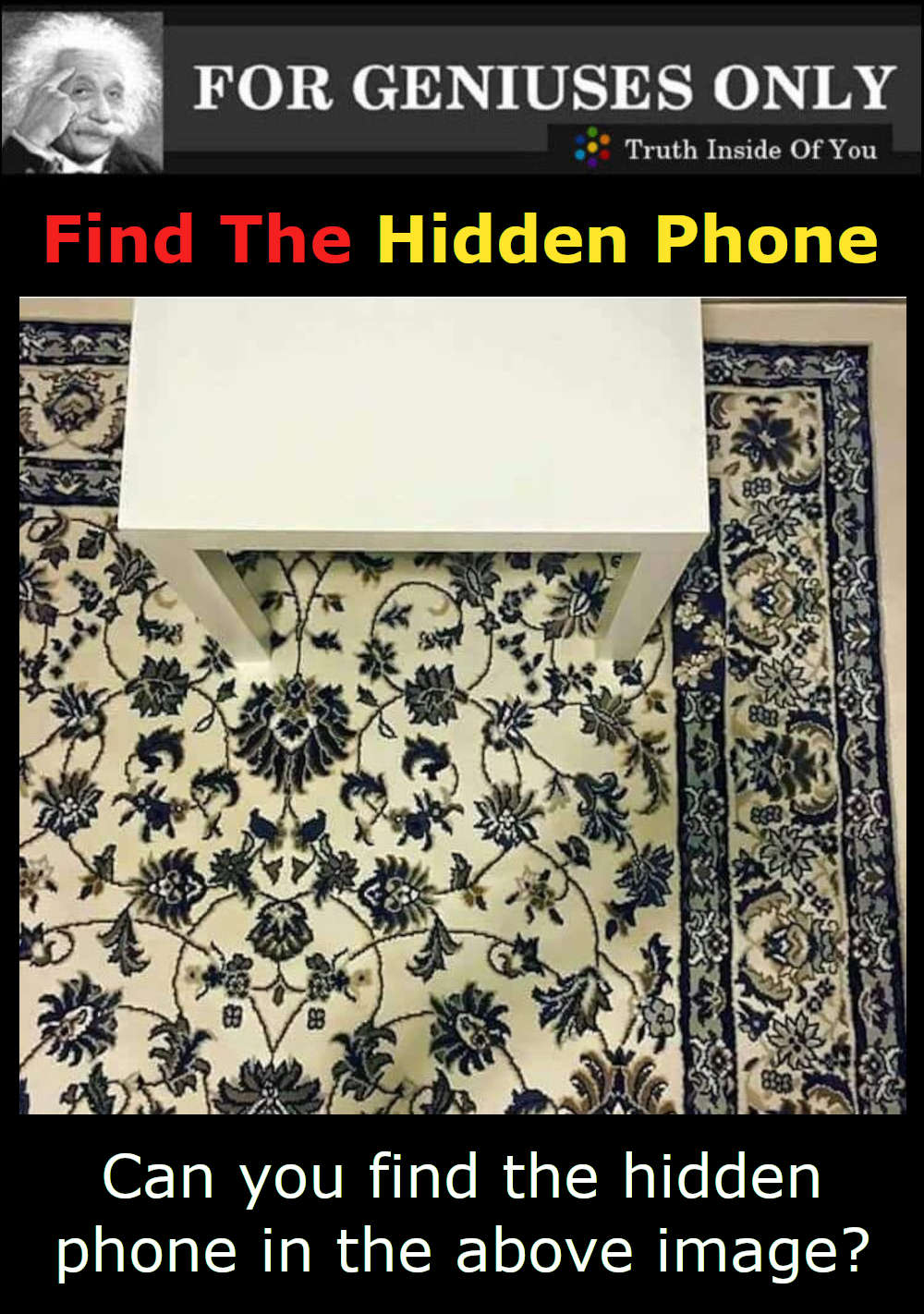 Find The Hidden Phone
