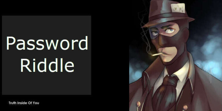 Phred Passcode Riddle Transfer Password Riddle - Truth Inside Of You