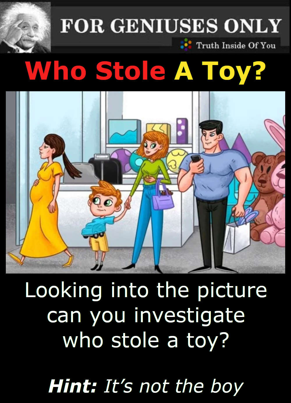 Who Stole A Toy?
