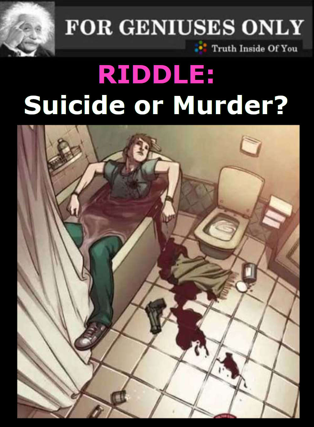 Riddle Murder Or Suicide