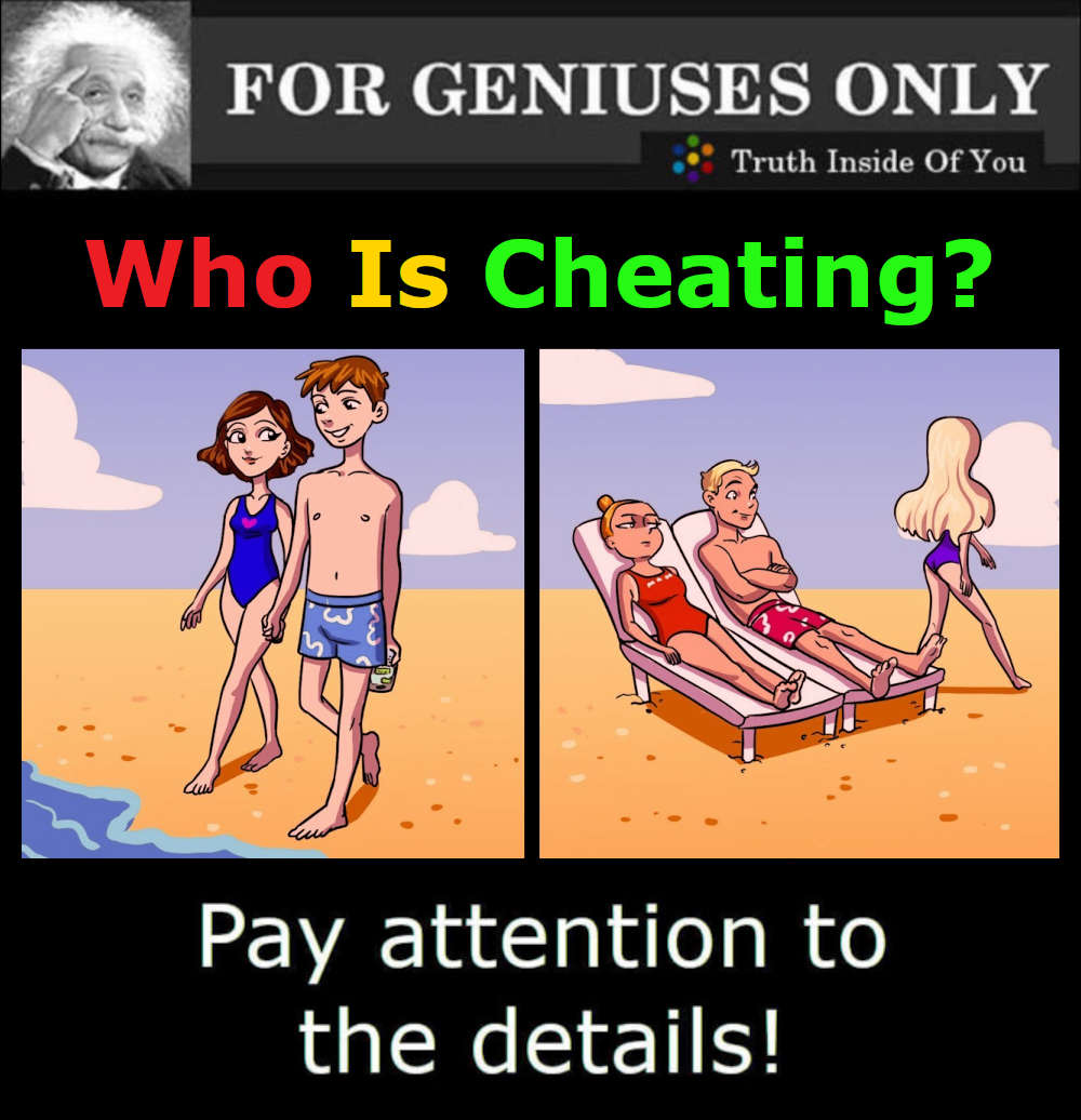 Who Is Cheating?