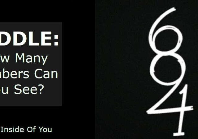 How Many Numbers Can You See? Featured