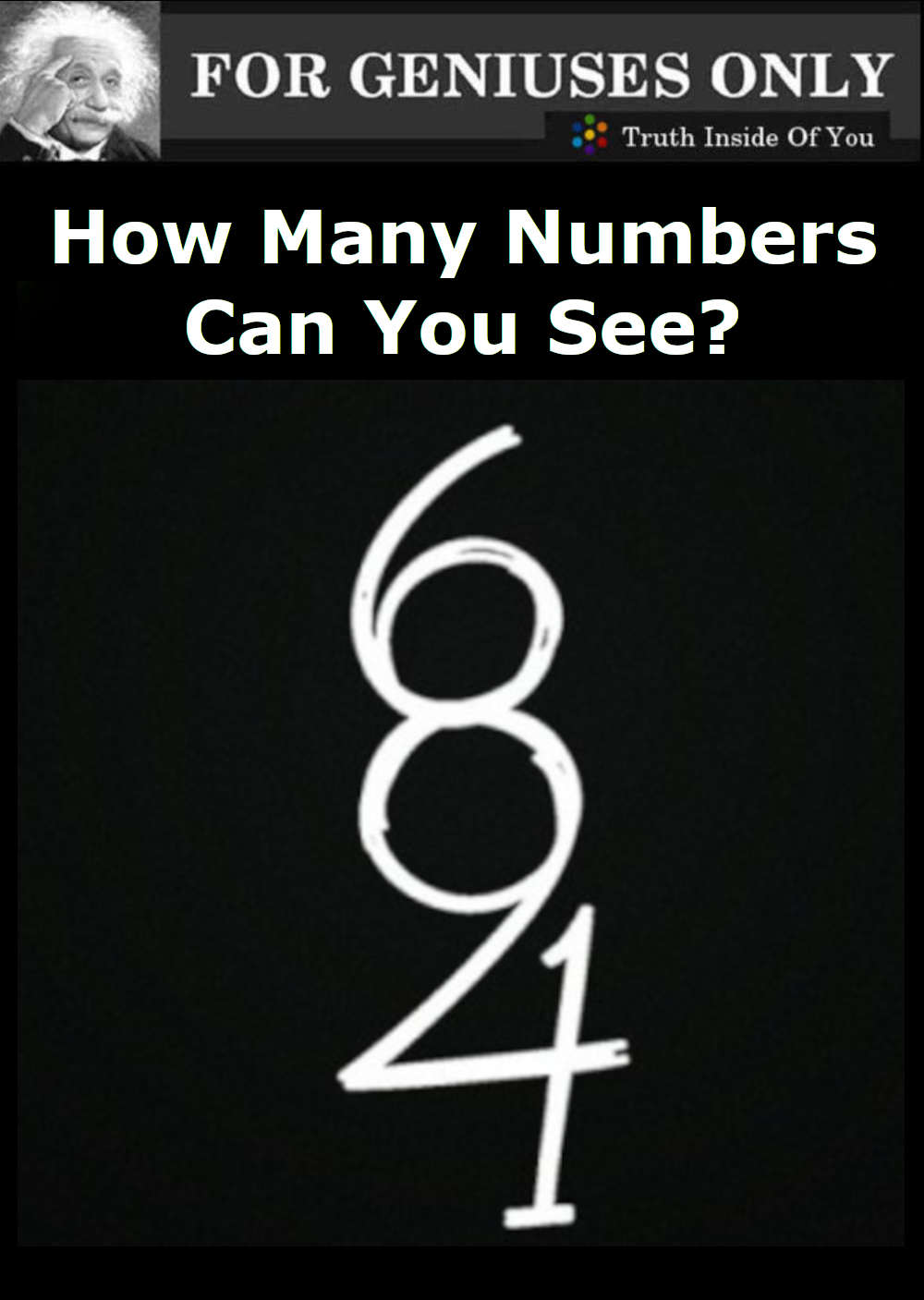 How Many Numbers Can You See?